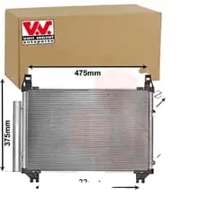 Neue Kollektion VAN WEZEL KLIMAKONDENSATOR MIT TROCKNER passend für DAIHATSU CHARADE TOYOTA