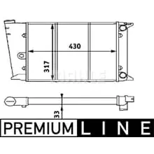 Bestpreis MAHLE KÜHLER MOTORKÜHLUNG CR 420 000P