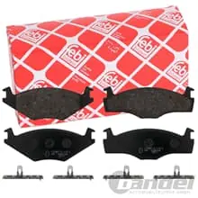 FEBI BREMSBELAGSATZ VORNE für VW GOLF I CABRIO GOLF II JETTA II PASSAT POLO Günstig