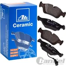 Sonderaktion ATE CERAMIC BREMSBELÄGE WARNKONTAKT VORN für VW TOUAREG 7L_ R5+V6 PR-Nr 1LB