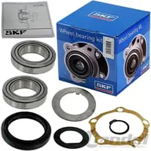 SKF RADLAGERSATZ VORNE+HINTEN passend für LAND ROVER 110 DEFENDER DISCOVERY I Echt
