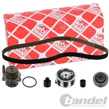 FEBI WASSERPUMPE ZAHNRIEMENSATZ für AUDI A1 A3 A4 A5 A6 Q3 5 VW EOS GOLF PLUS T5 Sale