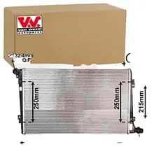 VAN WEZEL KÜHLER MOTORKÜHLUNG für AUDI A3 OCTAVIA 2 VW CADDY 3 GOLF 5 1.9 TDI Preisknaller
