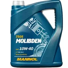 Bestpreis 5L MOTORÖL MANNOL MOLIBDEN 10-W40 MOTORÖL passend für API SN/CH-4 VW 501.01