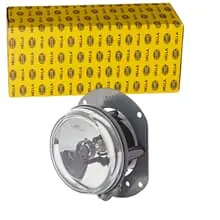 Schnäppchen HELLA HALOGEN NEBELSCHEINWERFER 90mm RUND 12V LINKS RECHTS 1N0 008 582-001