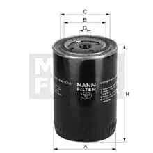 MANN ÖLFILTER W1145/80 Nur Für Kurze Zeit