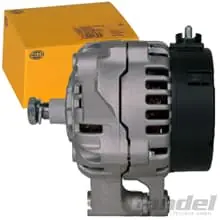 Solange Der Vorrat Reicht HELLA GENERATOR LICHTMASCHINE 55A passend für TRUCK MAN E+F+L+M-2000 TGA