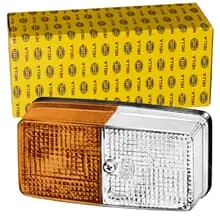 Billig HELLA C5W P21W BLINKLEUCHTE BLINKER WEIß/GELB LINKS RECHTS 2BE