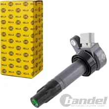 HELLA ZÜNDSPULE 4-POLIG 12 V passend für DAIHATSU MOVE DBA L150S 5HB Sonderaktion