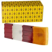 Markenware HELLA 12V HALOGEN RÜCKLEUCHTE MEHRFARBIG LINKS RECHTS 2SK 004 460-041