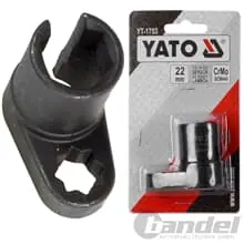 LAMBDASONDEN-NUSS STECKNUSS WERKZEUG SCHLÜSSEL SW 22mm GESCHLITZT 1/2" Neue Ware