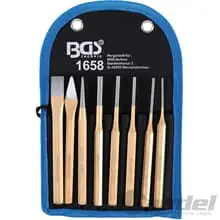 Preis Gesenkt BGS SPLINTENTREIBER-SET 8-tlg. MEIßEL KÖRNER DURCHTREIBER DURCHSCHLÄGER 150mm