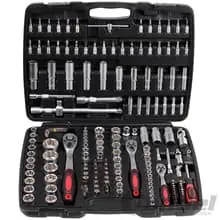 BGS Do it yourself STECKSCHLÜSSEL-SATZ 172-teilig 1/4"3/8"1/2" Werkzeugkoffer Nur Heute