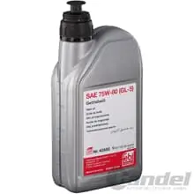 Wochenendangebot 1L FEBI GETRIEBEÖL GELB SAE 75W-80 passend für BMW MTF 2 LT2/3/4 FORD WSD-M2C200