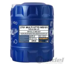 20L MANNOL MULTI UTTO WB 101 API GL-4 HYDRAULIKÖL GETRIEBEÖL TRAKTOR BAGGER LKW Top-Seller
