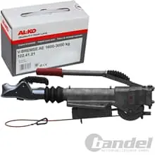 Garantierte Lieferung AL-KO AUFLAUFEINRICHTUNG V-DEICHSEL AK301 OBEN+UNTEN PROFI 3000 kg 1637 2051