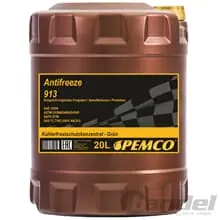 20L PEMCO ANTIFREEZE 913 KÜHLERFROSTSCHUTZ GRÜN passend für SAE J1034 VW TL 774C Ausverkauf