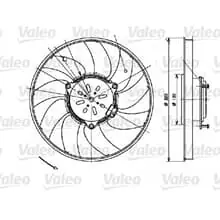 VALEO LÜFTER MOTORLÜFTER passend für MERCEDES-BENZ SPRINTER VW CRAFTER 696082 Beliebt