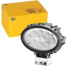 HELLA LED ARBEITSSCHEINWERFER 12V 24V 25W NAHFELDAUSLEUCHTUNG 1GA 996 661-041 Geprüft