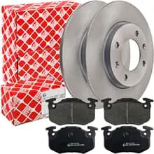 FEBBREMSSCHEIBEN 247mm+ BELÄGE HINTEN passend für PEUGEOT 106 206 306 CITROEN ZX Angebot