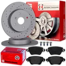 Top-Preis ZIMMERMANN SPORT BREMSSCHEIBEN + BELÄGE HINTEN passend für FORD MONDEO 3 III MK3