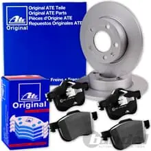 Heißes Angebot ATE BREMSSCHEIBEN + BELÄGE HINTEN passend für FORD KUGA TRANSIT TOURNEO CONNECT