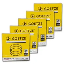 Zertifiziert 5x GOETZE KOLBENRINGE 81mm passend für VW TOUAREG CRAFTER T5 2.5, 5.0 BPD CECA