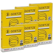 6x GOETZE KOLBENRINGE 76,5mm passend für VOLVO 240 740 VW LT 2.4 D24 DW ACT Jetzt Kaufen