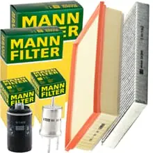 MANN FILTER INSPEKTIONSPAKET passend für VW T5 BUS MULTIVAN 2.0 TSI 150 204 PS Jetzt Bestellen
