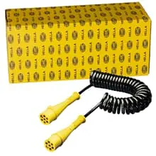 Jetzt Kaufen HELLA ELEKTROWENDEL SPIRALKABEL 24V 7-polig für LKW AUFLIEGER 8KA 007 965-011