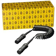 Preiswert HELLA ELEKTROWENDEL SPIRALKABEL 24V 7-polig für LKW AUFLIEGER 8KA 004 797-041