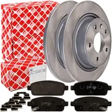 FEBI BREMSSCHEIBEN 292mm BELÄGE HINTEN passend für OPEL ASTRA J ZAFIRA C CASDADA Knallerangebot