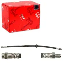 TRW BREMSSCHLAUCH 410mm VORDERACHSE LINKS RECHTS VORDERACHSE BEIDSEITIG Preisknaller