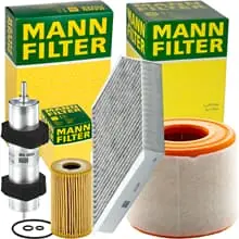 Nur Heute MANN FILTER INSPEKTIONSPAKET passend für 2.0 TDI AUDI A6 C7 4GC 4GD 136-177 PS