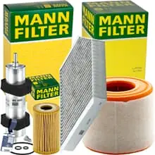 Wochenendangebot MANN FILTER INSPEKTIONSPAKET passend für 2.0 TDI AUDI A6 C7 4GC 4GD 136-177 PS