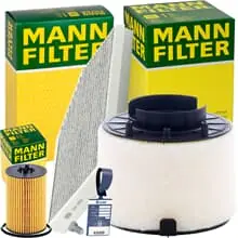 MANN FILTER INSPEKTIONSPAKET passend für 2.0 TDI AUDI A4 B8 A5 8T Q5 8R Neue Kollektion