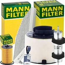 Sonderangebot MANN FILTER INSPEKTIONSPAKET passend für 2.0 TDI AUDI A4 B8 A5 8T 136-190 PS