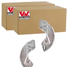 Begrenztes Angebot 2X VAN WEZEL SPRITZBLECHE BREMSSCHEIBEN VORNE BEIDSEITIG PASSEND FÜR SEAT