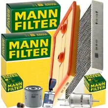 Sale MANN FILTER INSPEKTIONSKIT passend für 1.2+1.4 TSI/TFSI VW POLO 6R FABIA 3 A1 8X