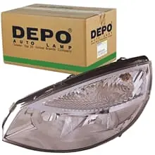 Neu Im Sortiment DEPO H1 H7 PY21W W5W SCHEINWERFER LINKS PASSEND FÜR RENAULT SCÉNIC