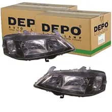 Top-Seller 2x DEPO H7 HB3 SCHEINWERFER passend für OPEL ASTRA LINKS+RECHTS