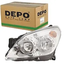 DEPO H1 H7 SCHEINWERFER CHROM LINKS PASSEND FÜR OPEL ASTRA 442-1140LMLEMN1 Sonderaktion