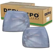 Neue Ware 2X DEPO BLINKER KLARGLAS VORNE PASSEND FÜR VW TRANSPORTER LINKS+RECHTS