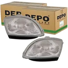 2x DEPO H4 SCHEINWERFER passend für FIAT SEICENTO LINKS+RECHTS Knallerangebot