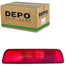 Neu DEPO NEBELSCHLUSSLEUCHTE BEIDSEITIG PASSEND FÜR NISSAN QASHQAI 215-4001N-UE