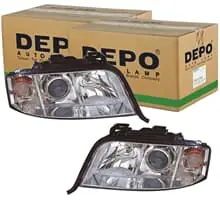 2x DEPO H7/H7 SCHEINWERFER passend für AUDI A6 LINKS+RECHTS Wochenendangebot