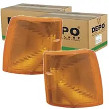 2X DEPO BLINKER ORANGE VORNE PASSEND FÜR VW TRANSPORTER LINKS+RECHTS Zertifiziert