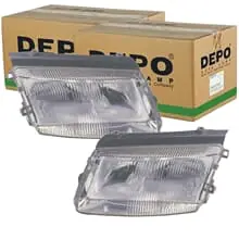 2x DEPO H7/H1 SCHEINWERFER passend für VW PASSAT LINKS+RECHTS Knallerangebot