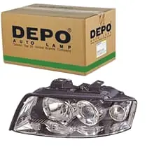 DEPO H7/H7 SCHEINWERFER RECHTS PASSEND FÜR AUDI A4 441-1146R-ND-EM Ausverkauf