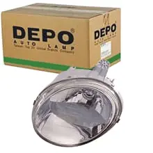 DEPO H4 SCHEINWERFER RECHTS PASSEND FÜR DAEWOO MATIZ 222-1107R-LD-EM Markenware
